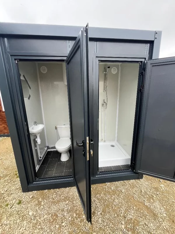 Contenedor sanitario WC + Ducha